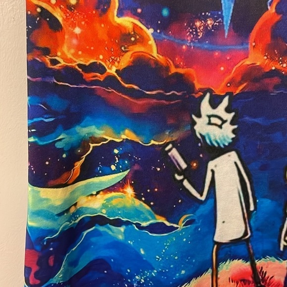 Rick and Morty Universe Planet Bodycon Mini Graphic Dress size L - Picture 9 of 15